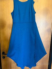 Abito blu a righe Edas Marilin taglia L