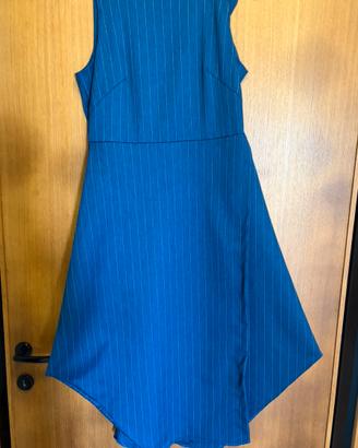 Abito blu a righe Edas Marilin taglia L