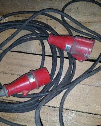 Prolunga da 10 mt corrente industriale 380