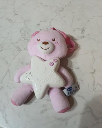 Peluche Orsacchiotto Chicco , luce nanna