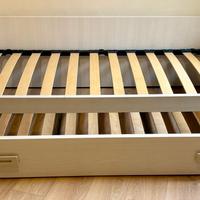 Divano letto con secondo letto estraibile