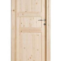 PORTA ABETE GREZZO  CMPLETA DI CONTROTELAIO E COPR