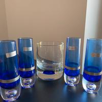 Set bicchieri cristallo + portaghiaccio