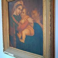 quadro madonna della seggiola Raffaello
