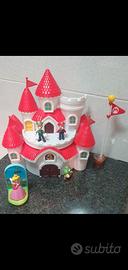 Castello Super Mario Bros con personaggi