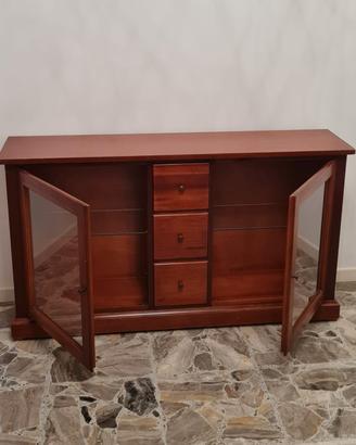vetrinetta in legno