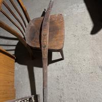 Antico Giogo da Spalla Decorato (Koromyslo)