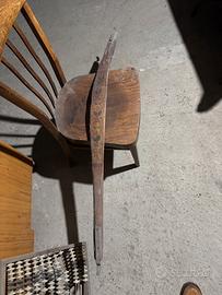 Antico Giogo da Spalla Decorato (Koromyslo)