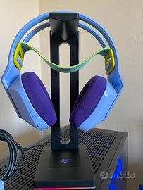 Stand + Hub cuffie gaming RGB