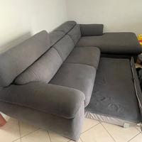 Divano con penisola a sinistra