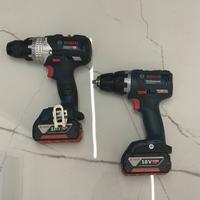 Set  trapani  + avvitatore a impulsi Bosch