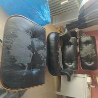 Poltrona Charles Eames con poof