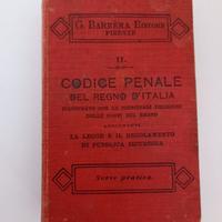 Codice Penale del regno d’Italia serie pratica