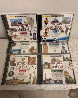 CD ROM VIAGGIO IN EUROPA
