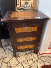 comodino, piccola cassettiera, 50x40 H72