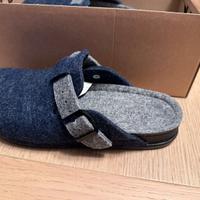 Pantofole uomo grunland lana cotta