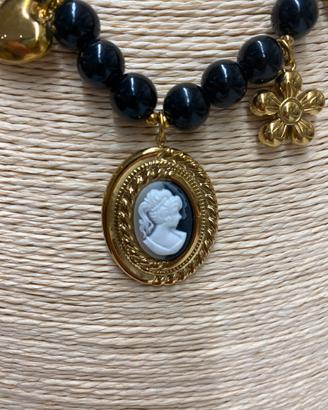 Collana con cammeo