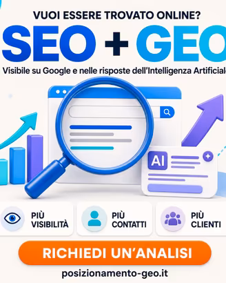 Posizionamento risposte AI (GEO) e SEO