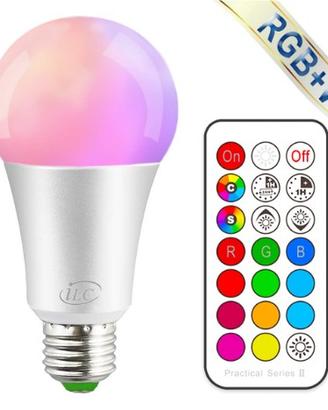 Lampada LED E27 multicolore 10W nuova