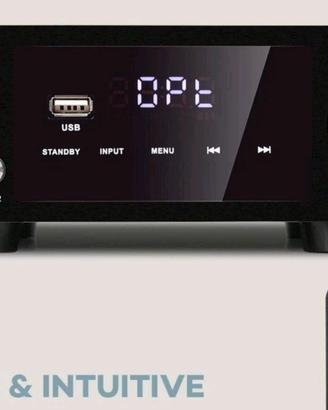 Amplificatore AUNA  50 W  X 2. RMS