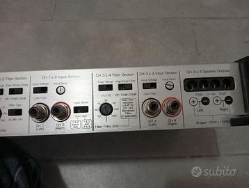 Amplificatore Audio per Auto 400watts RMS 4 canali