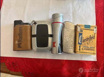 Accendini da collezione Marlboro e Chesterfield