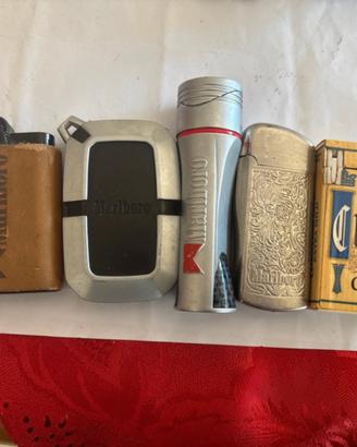Accendini da collezione Marlboro e Chesterfield