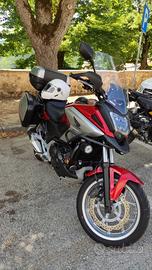 Honda nc 750x travel