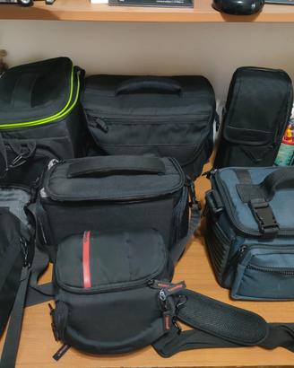 Custodie fotografiche reflex e compatte