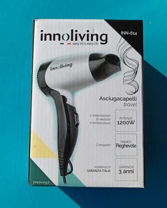 asciuga capelli fon da viaggio NUOVO 1200w