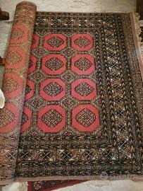 tappeto orientale lana annodato a mano