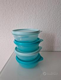 set Tupperware 4 ciotole 300ml NUOVE