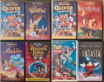 Lotto 37 VIDEOCASSETTE VHS WALT DISNEY CLASSICI
