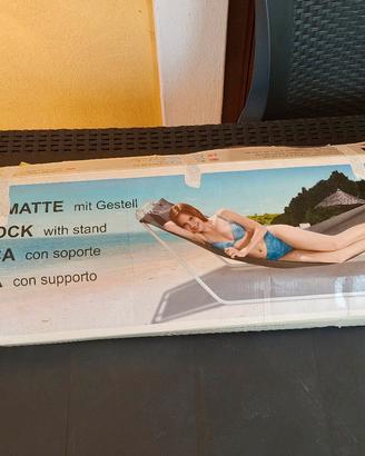 Amaca con supporto in metallo 