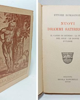 NUOVI DRAMMI SATIRESCHI: ROMAGNOLI ETTORE 1919