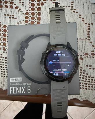 Garmin fenix 6 pro solar