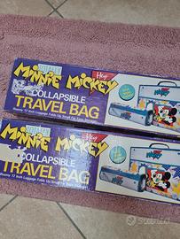 borsa da viaggio pieghevole vintage disney