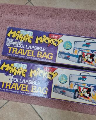 borsa da viaggio pieghevole vintage disney