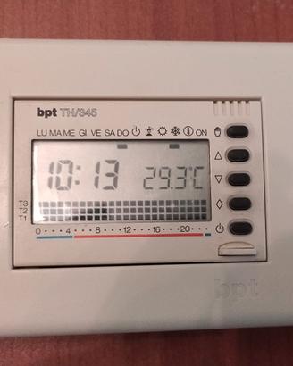 Cronotermostato incasso BPT TH/345 BB - Settimanal