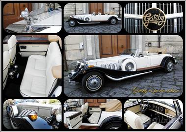 Excalibur gatsby 4 porte cabrio torpedo matrimoni
