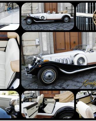 Excalibur gatsby 4 porte cabrio torpedo matrimoni