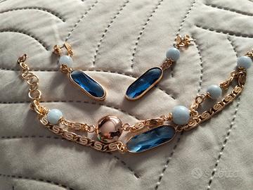 bracciale con orecchini 