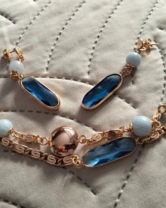 bracciale con orecchini 
