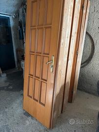 N. 4 porte stile inglese in legno