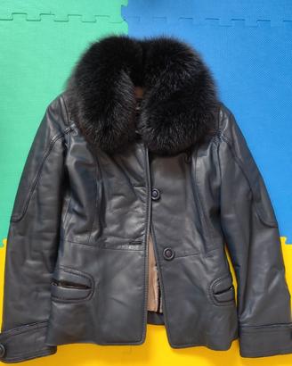 Giacca Pakerson nappa blu – Tg. 42