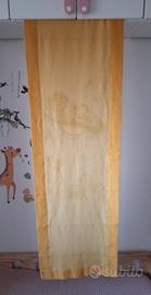 Tenda in lino ocra 46×144 cm