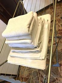 Asciugamani set 9 pz spugna varie misure