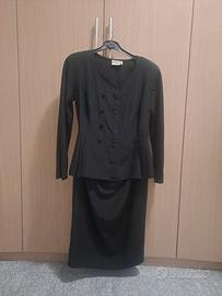 Particolare Vestito firmato Mabb nero tg 44