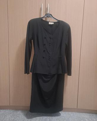 Particolare Vestito firmato Mabb nero tg 44
