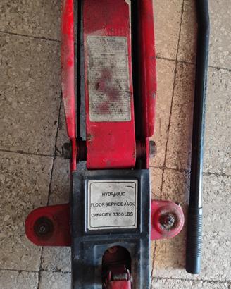 cric idraulico a carrello 